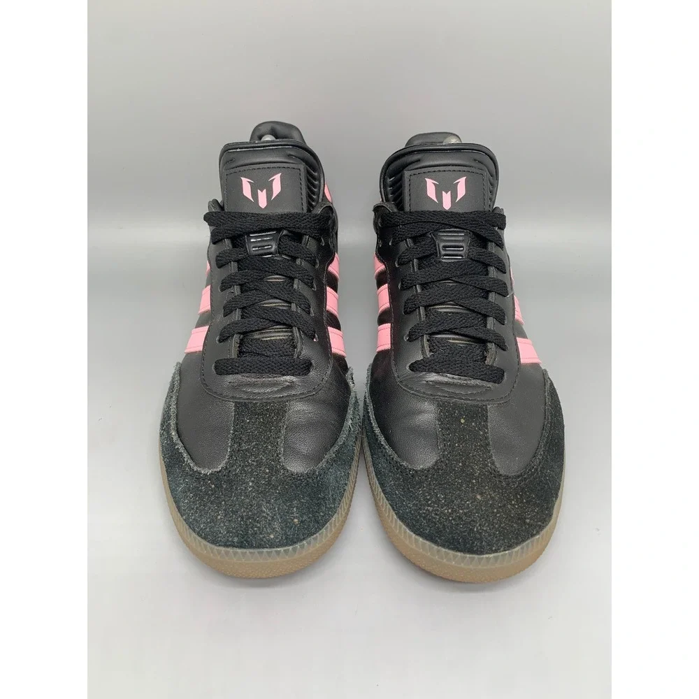 Adidas Samba Messi Inter Miami Black Pink Soccer‎ Shoes IH8158 Men's Sz 9